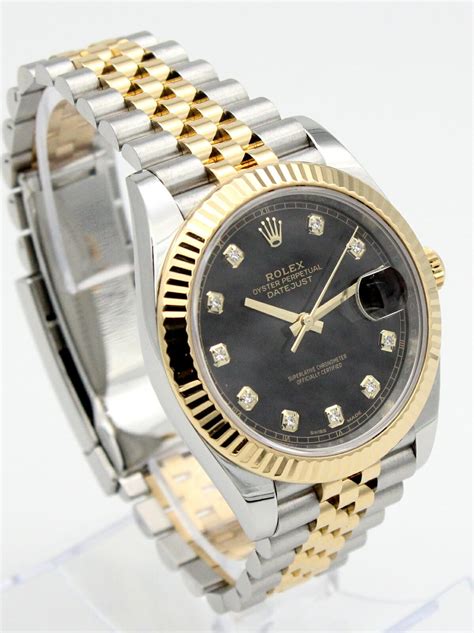 rolex datejust blå|Rolex Datejust black dial.